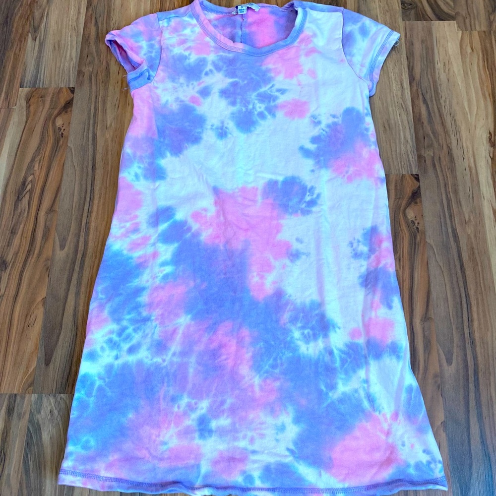 She + Sky Everly Tye Die T-Shirt Dress NWOT - Size Small